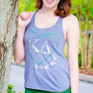NWT Kappa Delta (Judy Tank) Sizes S, M, L